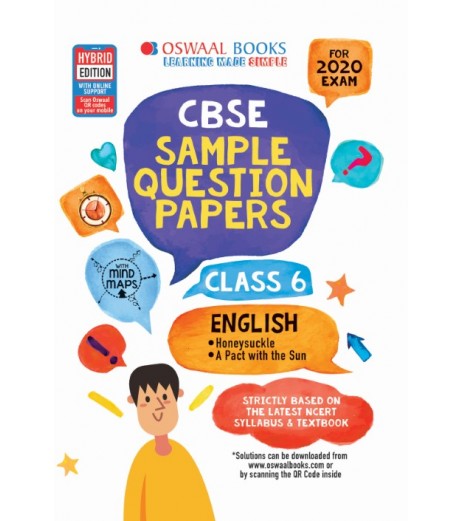 Oswaal CBSE Sample Question Papers Class 6 English | Latest Edition Oswaal CBSE Class 6 - SchoolChamp.net